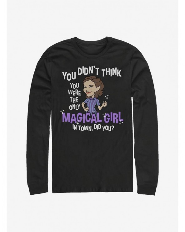 Special Marvel WandaVision Another Magical Girl Agatha Long-Sleeve T-Shirt $11.84 T-Shirts