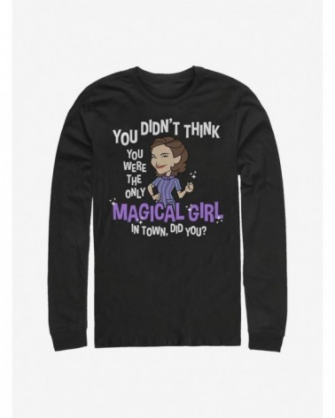 Special Marvel WandaVision Another Magical Girl Agatha Long-Sleeve T-Shirt $11.84 T-Shirts