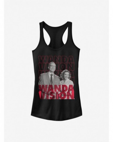 Special Marvel WandaVision Repeating Text Girls Tank $9.36 Tanks