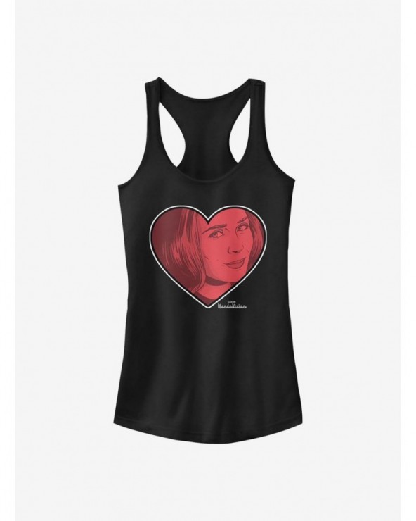 Limited Time Special Marvel WandaVision Wanda Love Girls Tank $6.37 Tanks