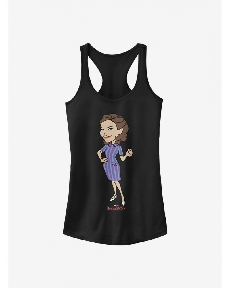 Value for Money Marvel WandaVision Retro Agatha Girls Tank $8.57 Tanks