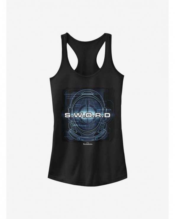 Limited Time Special Marvel WandaVision S.W.O.R.D Glitch Girls Tank $6.57 Tanks