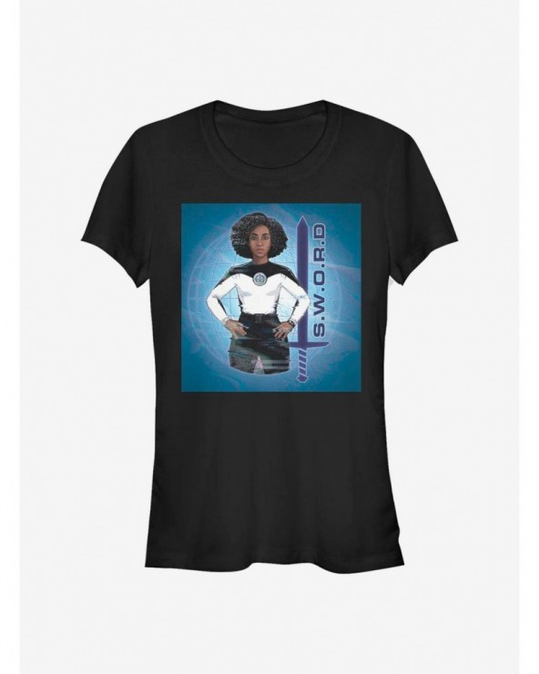 Limited-time Offer Marvel WandaVision S.W.O.R.D Girls T-Shirt $9.21 T-Shirts