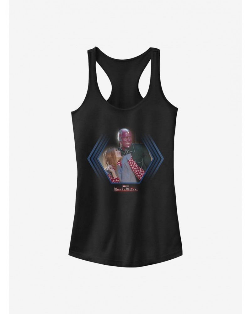 Fashion Marvel WandaVision Westview Couple Girls Tank $7.57 Tanks