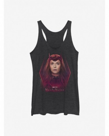 High Quality Marvel WandaVision Wanda The Scarlet Witch Girls Tank $7.04 Tanks