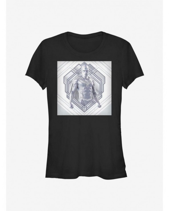 Unique Marvel WandaVision The Vision T-Shirt $10.99 T-Shirts