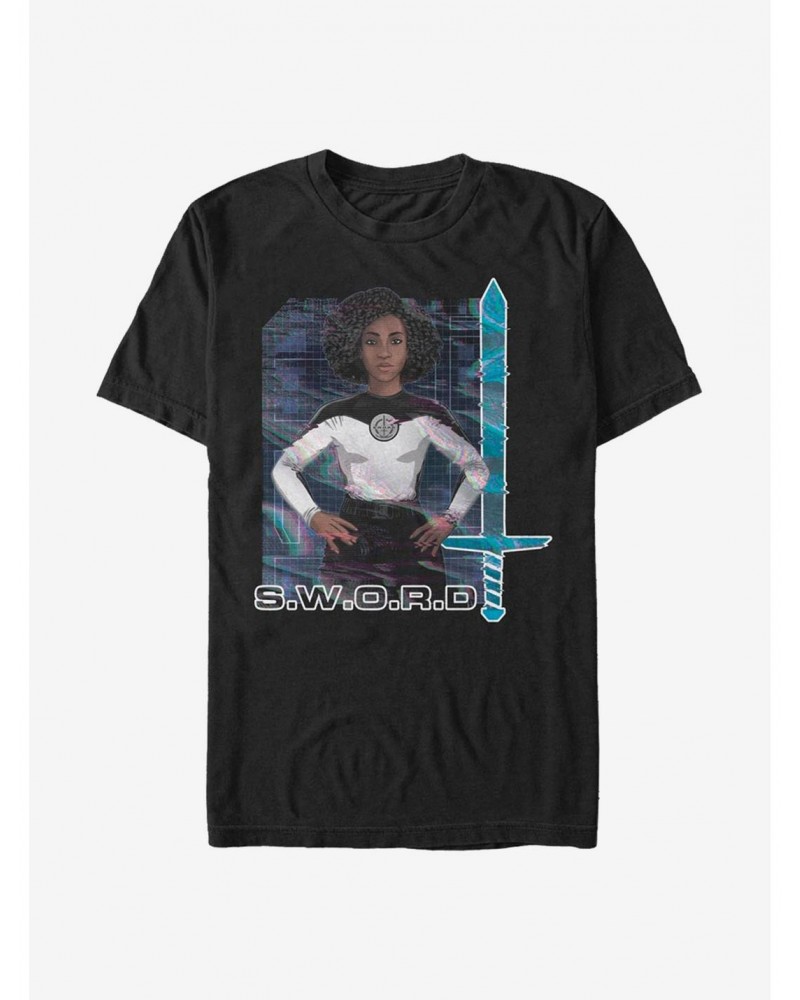 Bestselling Marvel WandaVision Digital Monica Rambeau T-Shirt $10.28 T-Shirts