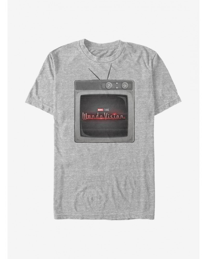 Big Sale Marvel WandaVision Wanda T.V. T-Shirt $7.41 T-Shirts