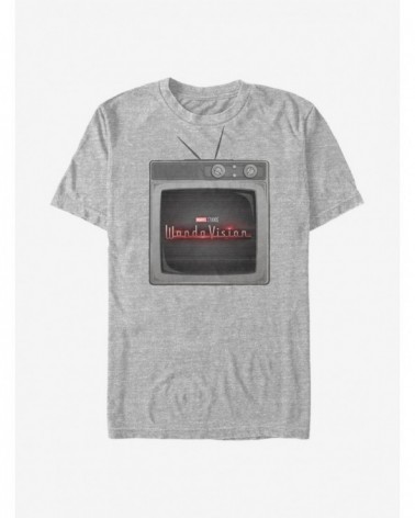 Big Sale Marvel WandaVision Wanda T.V. T-Shirt $7.41 T-Shirts