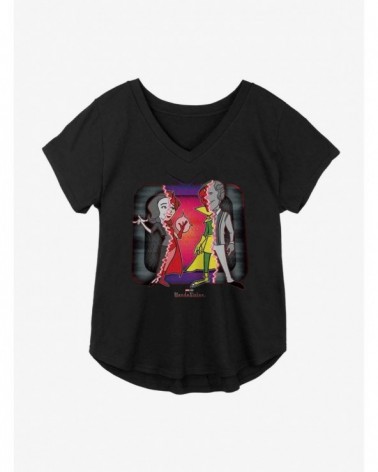 Value Item Marvel WandaVision Secrets Girls Plus Size T-Shirt $9.48 T-Shirts