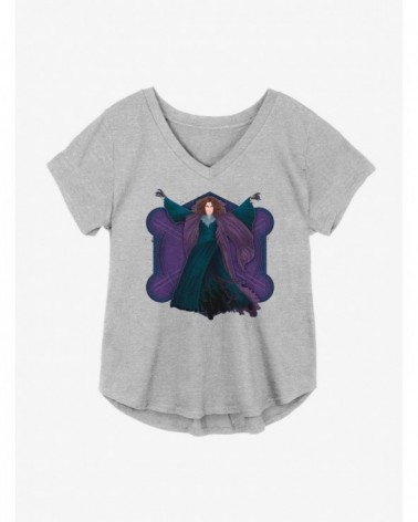 Flash Sale Marvel WandaVision Agatha Witch Girls Plus Size T-Shirt $9.48 T-Shirts