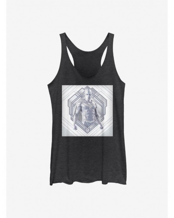 Limited Time Special Marvel WandaVision Vision Pose Girls Tank $6.84 Tanks