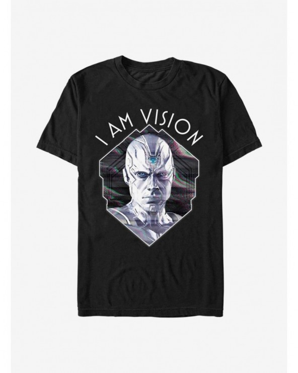 Unique Marvel WandaVision I Am Vision T-Shirt $10.52 T-Shirts